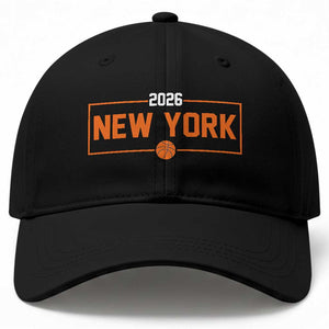 Vintage New York Hoops Pride 2026 Graphic Baseball Cap