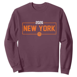 Vintage New York Hoops Pride 2026 Graphic Sweatshirt