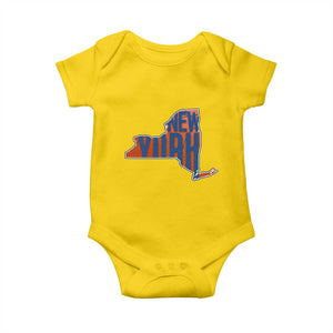 New York State Pride Graphic Baby Onesie Basketball Fan Gift