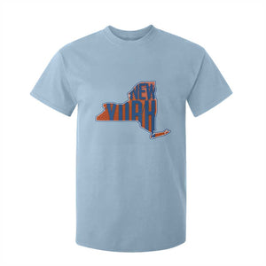 New York State Pride Graphic T Shirt For Kid Basketball Fan Gift