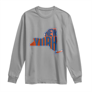 New York State Pride Graphic Long Sleeve Shirt Basketball Fan Gift