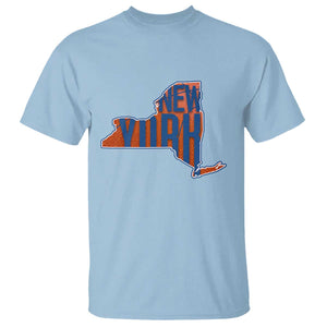 New York State Pride Graphic T Shirt Basketball Fan Gift