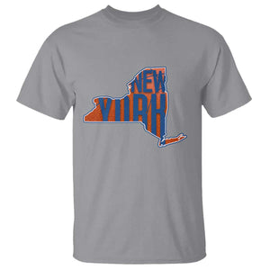 New York State Pride Graphic T Shirt Basketball Fan Gift