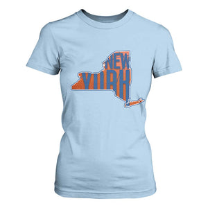 New York State Pride Graphic T Shirt For Women Basketball Fan Gift