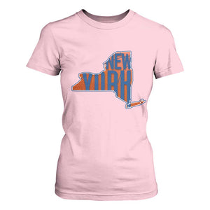 New York State Pride Graphic T Shirt For Women Basketball Fan Gift