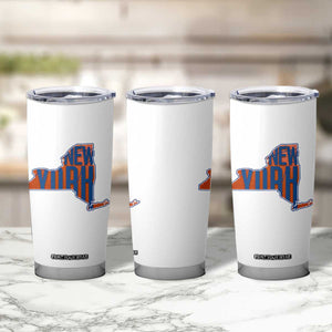 New York State Pride Graphic Tumbler Cup Basketball Fan Gift