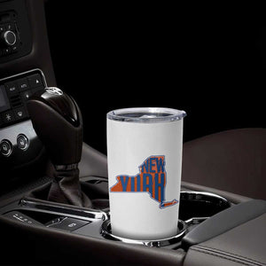 New York State Pride Graphic Tumbler Cup Basketball Fan Gift
