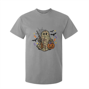 Funny Camo Hunter Halloween Ghost Costume T Shirt For Kid TS12 Sport Gray Print Your Wear