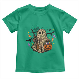 Funny Camo Hunter Halloween Ghost Costume Toddler T Shirt TS12 Irish Green Print Your Wear