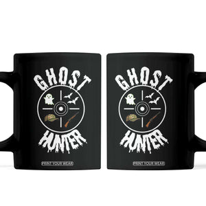 Funny Halloween Ghost Hunter Coffee Mug Trick Or Treat Costume TS12 Black Print Your Wear