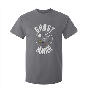Funny Halloween Ghost Hunter T Shirt For Kid Trick Or Treat Costume TS12 Charcoal Print Your Wear