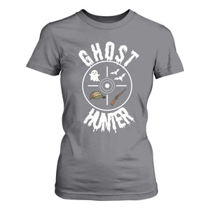 Funny Halloween Ghost Hunter T Shirt For Women Trick Or Treat Costume TS12 Charcoal Print Your Wear