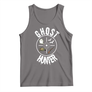 Funny Halloween Ghost Hunter Tank Top Trick Or Treat Costume TS12 Deep Heather Print Your Wear