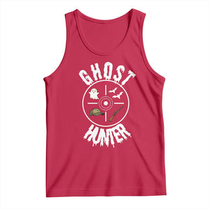 Funny Halloween Ghost Hunter Tank Top Trick Or Treat Costume TS12 Red Print Your Wear