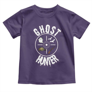 Funny Halloween Ghost Hunter Toddler T Shirt Trick Or Treat Costume TS12 Purple Print Your Wear