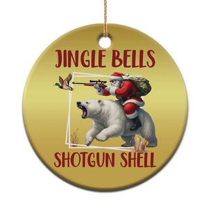 Funny Xmas Hunting Christmas Ornament Jingle Bells Shotgun Shells TS12 Print Your Wear