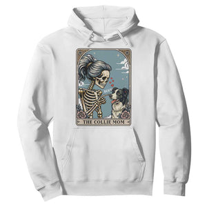 Border Collie Mom Skeleton Tarot Card Hoodie Boop Sheepdog Dog Lover Gift TS12 White Print Your Wear