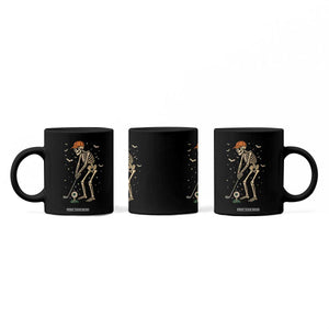 Halloween Skeleton Golfer Coffee Mug Funny Golf Lover Gift TS12 Print Your Wear
