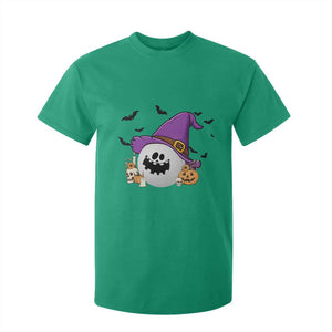 Halloween Golfer Gift T Shirt For Kid Creepy Golf Ball With Witch Hat TS12 Irish Green Print Your Wear