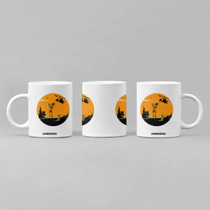 Funny Skeleton Golf Player Coffee Mug Halloween Gift TS12 Print Your Wear