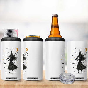 Halloween Sports Gift 4 in 1 Can Cooler Tumbler Creepy Witch With Golf Club TS12 Print Your Wear