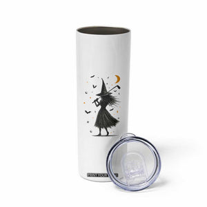 Halloween Sports Gift Skinny Tumbler Creepy Witch With Golf Club TS12 Print Your Wear