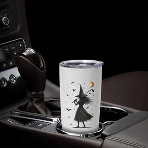 Halloween Sports Gift Tumbler Cup Creepy Witch With Golf Club TS12 Print Your Wear