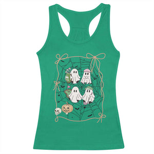Funny Halloween Racerback Tank Top Ghost Golf Gift for Women TS12 Irish Green Print Your Wear