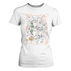 Funny Halloween T Shirt For Women Ghost Golf Gift for Women TS12 White Print Your Wear