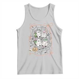 Funny Halloween Tank Top Ghost Golf Gift for Women TS12 Ash Print Your Wear