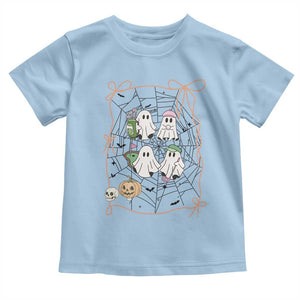 Funny Halloween Toddler T Shirt Ghost Golf Gift for Women TS12 Light Blue Print Your Wear