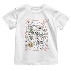 Funny Halloween Toddler T Shirt Ghost Golf Gift for Women TS12 White Print Your Wear