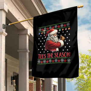 Funny Golf Holiday Gift Garden Flag Tees The Season Ugly Sweater TS12 Print Your Wear