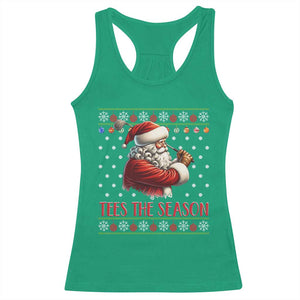 Funny Golf Holiday Gift Racerback Tank Top Tees The Season Ugly Sweater TS12 Irish Green Print Your Wear
