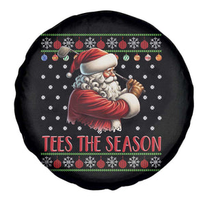 Funny Golf Holiday Gift Spare Tire Cover Tees The Season Ugly Sweater TS12 Print Your Wear