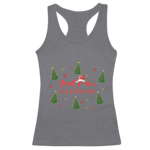 Good Mom Say Bad Words Racerback Tank Top Funny Xmas Mom Gift TS12 Charcoal Print Your Wear