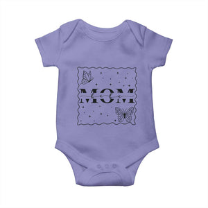 Funny Mom Life Baby Onesie Gift For Mother TS12 Violet Print Your Wear