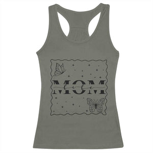 Funny Mom Life Racerback Tank Top Gift For Mother TS12 Military Green Print Your Wear