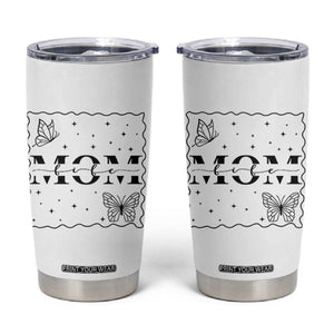 Funny Mom Life Tumbler Cup Gift For Mother TS12 White Print Your Wear