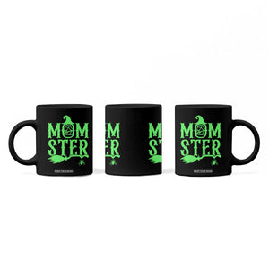 Funny Halloween Coffee Mug Momster Gift For Mom TS12 Print Your Wear