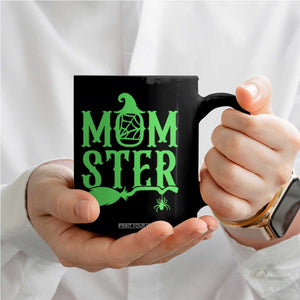 Funny Halloween Coffee Mug Momster Gift For Mom TS12 Print Your Wear