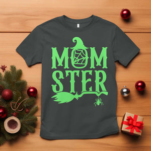 Funny Halloween T Shirt Momster Gift For Mom TS12 Dark Heather Print Your Wear