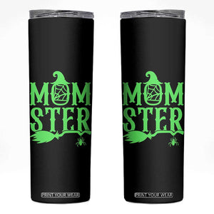 Funny Halloween Skinny Tumbler Momster Gift For Mom TS12 Black Print Your Wear