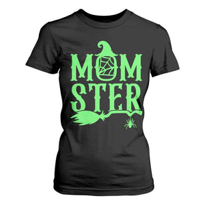 Funny Halloween T Shirt For Women Momster Gift For Mom TS12 Black Print Your Wear