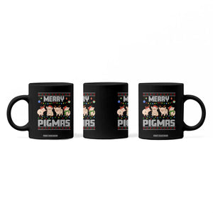 Funny Merry Pigmas Coffee Mug Christmas Pig Ugly Sweater Gift TS12 Print Your Wear