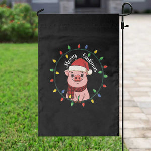 Funny Merry Oinkmas Garden Flag Farmer Christmas Pig Lover Gift TS12 Print Your Wear