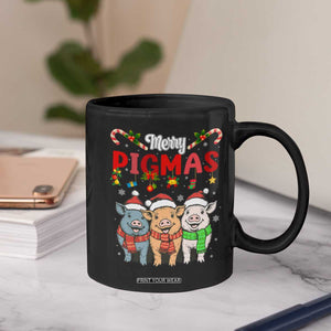 Funny Merry Pigmas Coffee Mug Christmas Pigs Farm Gift TS12 Print Your Wear