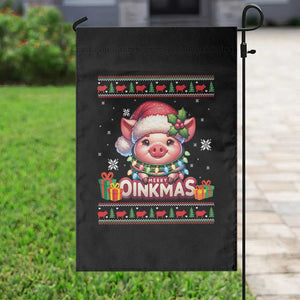 Funny Merry Oinkmas Garden Flag Pig Lover Ugly Christmas Gift TS12 Print Your Wear