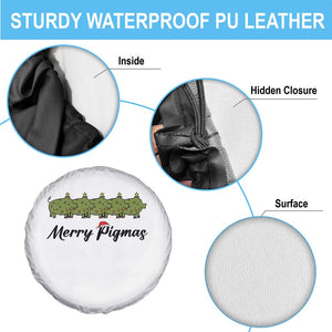 Merry Pigmas Spare Tire Cover Holiday Gift For Pig Lovers TS12 Print Your Wear