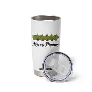 Merry Pigmas Tumbler Cup Holiday Gift For Pig Lovers TS12 Print Your Wear